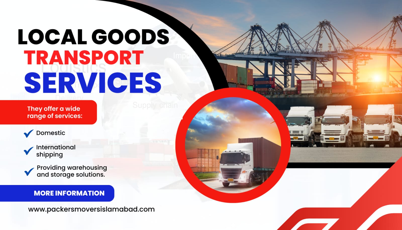 Local Goods Transport Company In Islamabad